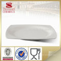 color glazed porcelain dinner platter , ceramics tableware set for hotel